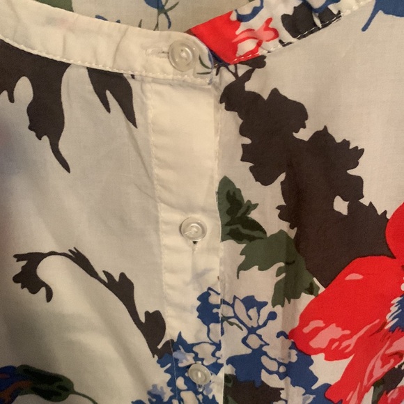 Joules Cotton Floral Pajama Short Set Size Medium - Picture 9 of 10